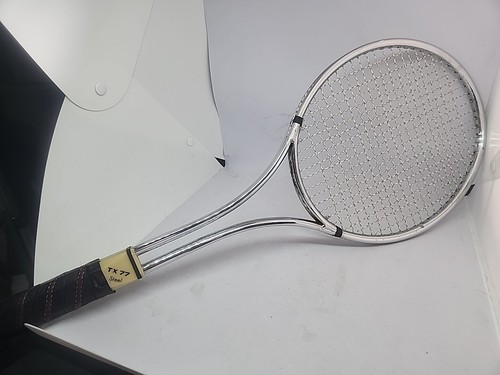 Tensor TX 77 Metal Tennis Racket Raquet W/ Cover Made in USA Metal - 第 1/6 張圖片