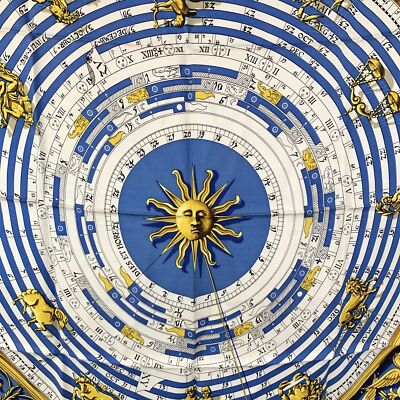 HERMESエルメス ツイリー シルク スカーフ DIES ET HORE占星術 楽天市場】エルメス カレ45 DIES ET HORE 占星術 太陽 額装 スカーフ