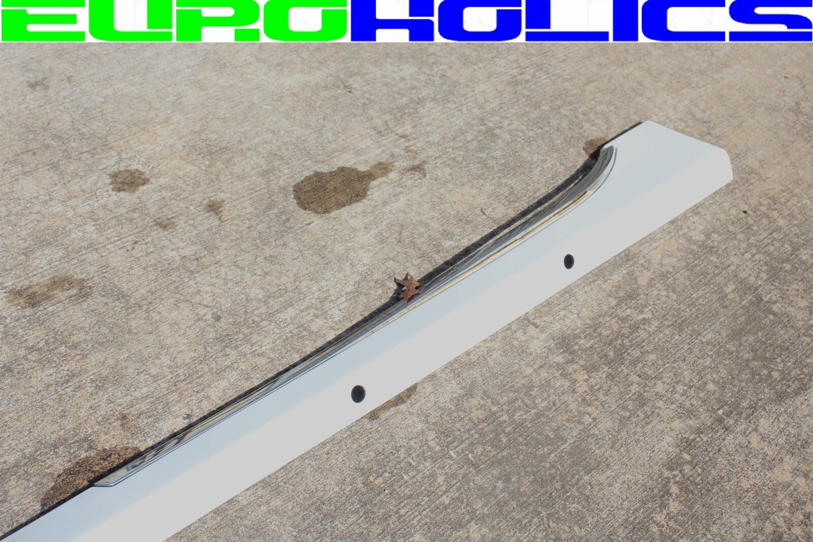 Mansory Bentley Continental Flying Spur 06-12 Left Driver Panel Side Skirt White