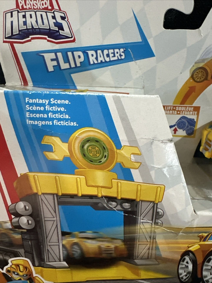 Playskool Heroes Transformers Rescue Bots Bumblebee Quick Launch Garage NIB - Image 3 of 4
