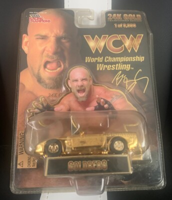 Racing Champions 24k Gold Championship Edition WCW Goldberg