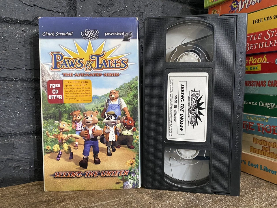 Fortress Dragon VHS Tape + Paws & Tales VHS Animated OOP HTF cartoons Vtg Rare - Image 3 of 4