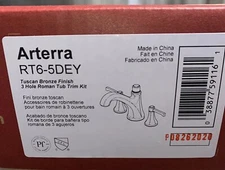 Pfister Arterra Roman Tub Trim Kit Tuscan Bronze Finish RT6-5DEY. Y8