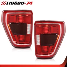 Fit For 2021-2023 Ford F150 Incandescent W/Blind Spot Tail Lights Brake Lamps