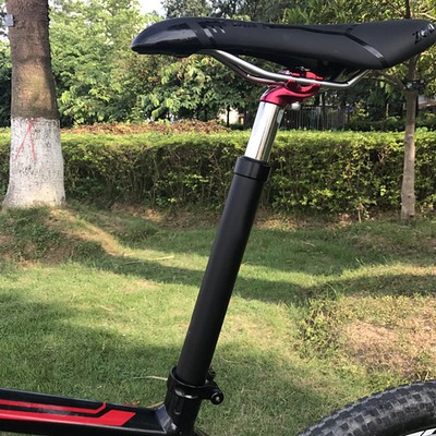 MTB Mountain Bike Saddle Seat Post Bicycle Seatpost Hydraulic Suspension | eBay
