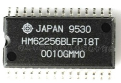 614x HM62256BLFPI-8T HITACHI SRAM CMOS 256K 32Kx8 85 Ns SMT SO28