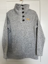 NEW NWOT CHAMPION UCLA BRUINS SWEATER PULLOVER HOODIE BUTTON COLLAR MEDIUM MED M