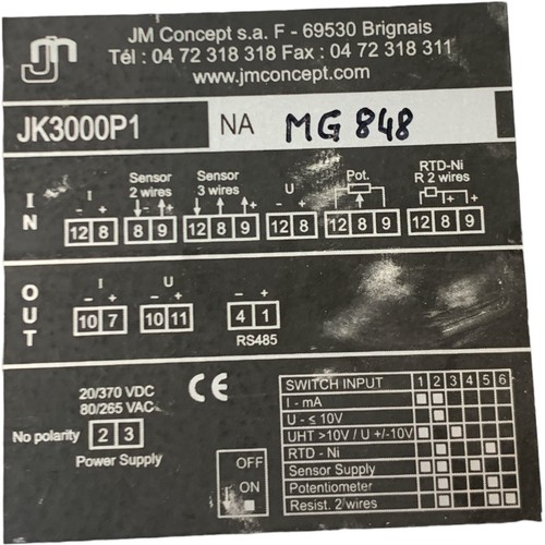 JM Concept JK3000P1 Conversion Module MG848 - Photo 2 sur 5
