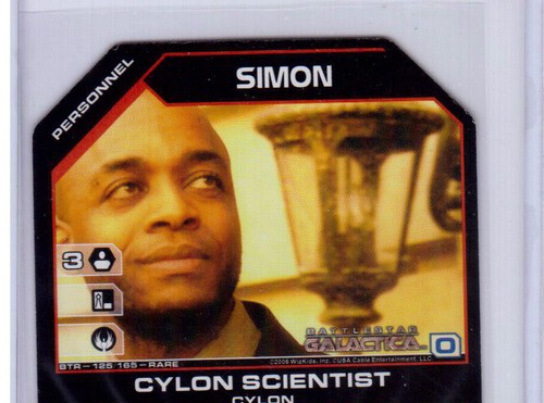 BATTLESTAR GALACTICA BETRAYAL CCG TCG Simon, Cylon Scientist #125 REG - Picture 2 of 3