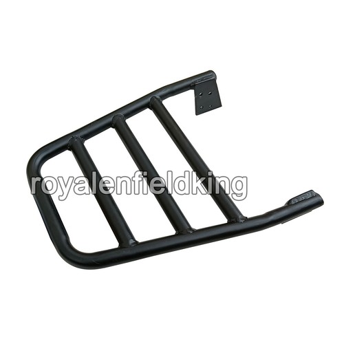 Fit For Royal Enfield Super Meteor 650 "Rear Luggage Rack With Backrest, Black" - Picture 9 of 15