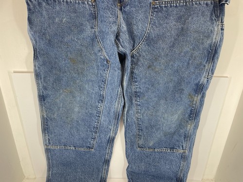 Carhartt B73 DST Double Knee Carpenter Loose Original Fit Jeans Size 38 x 30 - Picture 3 of 9