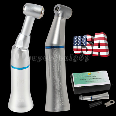 NSK Style Dental (Inner) Push Button Low Speed Contra Angle Handpiece E-type