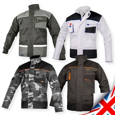 WORK JACKET Protective Builders Mechanic Decoration Coat__4 MODELS_Multi-Pockets