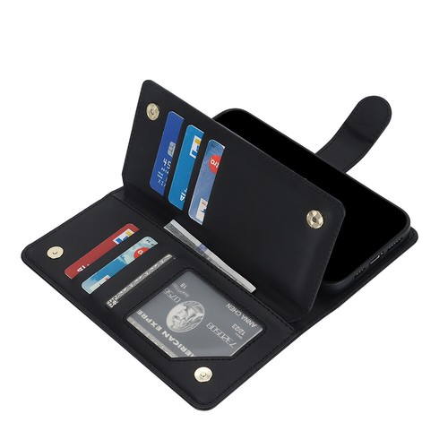 Custodia a portafoglio per Google Pixel 6 7 8 9 Pro XL 8A 7A 6A custodia in pelle pieghevole - Foto 31 di 109