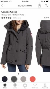 rideau down parka