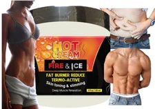 HOT CREAM 4 oz FLAT BELLY REDUCING CREAM LIPO-GEL REDUCER FAT burner fat