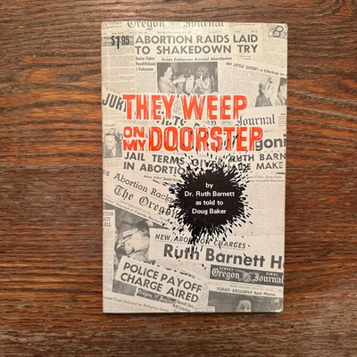 #ad They Weep on My Doorstep by Dr Ruth Barnett 1969 Paperback VG $30.00