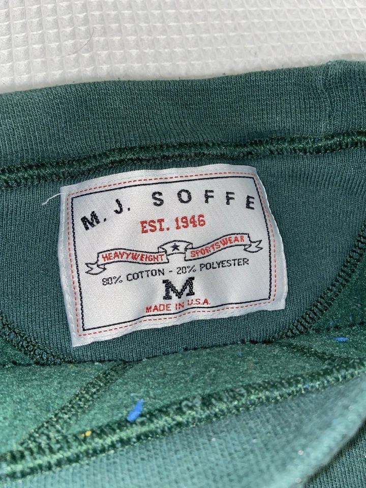 Vintage Soffe Crew Neck Sweatshirt Made in USA Women’s Medium Christmas Angels - Image 2 of 4