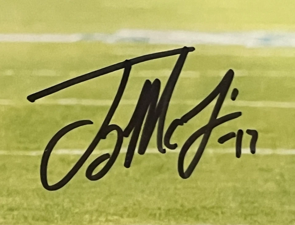 Terry McLaurin Commanders Signed 8x10 Photo Collage Beckett COA Framed? - Image 2 of 4