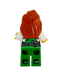 LEGO Female Robber in Green Overalls Minifigure City Police Starter (60136)