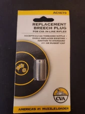CVA Replacement Breech Plug for CVA In Line Rifles AC1679
