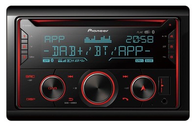 Pioneer FH-S820DAB Double Din CD/MP3 Car Stereo DAB Bluetooth USB iPod AUX-IN