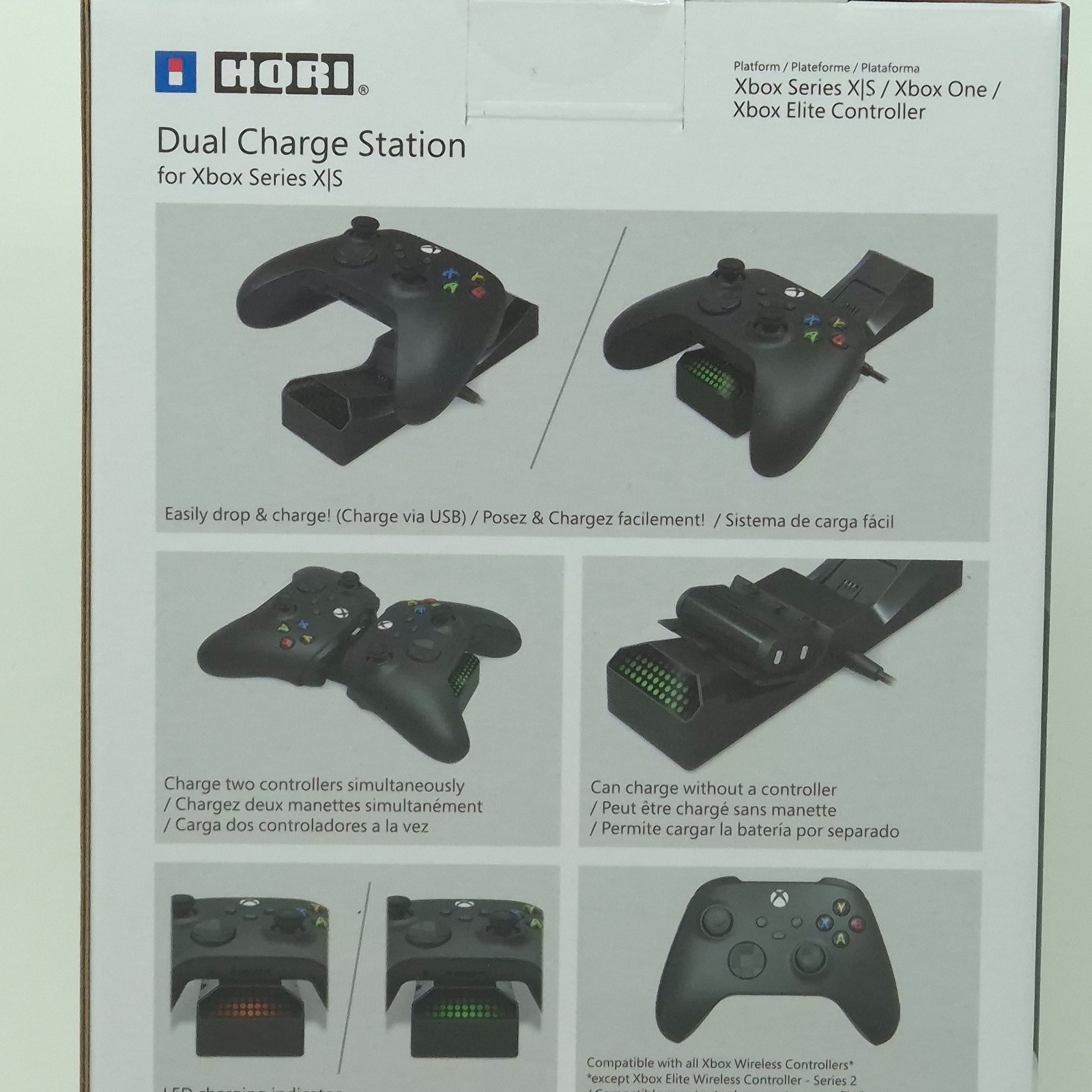 HORI Stazione di Ricarica Doppia per Xbox Series X/S foto 3