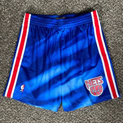 Mitchell & Ness New Jersey Nets Shorts Men's Large NBA Hardwood