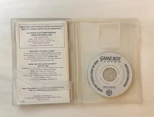 Nintendo Gamecube Gameboy Player Start-Up Disc [CASE, MANUAL, & GAME/TESTED] 