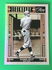 2025 Panini Three & Two GEORGE KELLY Silver /32 - #L-GKY Legend