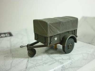 Artitec 1:87 U.S. Army WWII 1-Ax Remorque "Ben Hur" Olive - Photo 1/4