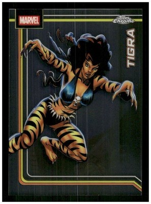 2026 Topps Chrome Marvel Tigra #179