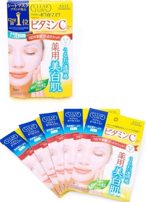 KOSE Clear Turn White Mask 5 servings (27mL x 5)