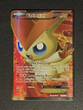 Pokemon Victini EX Holo 131/135 #131 Full Art Front Nm Plasma Storm English 2012 on eBay