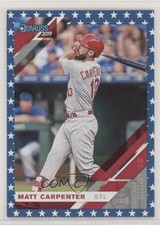 2019 Panini Donruss Independence Day Matt Carpenter #171 0t2