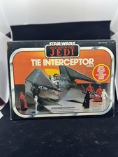 Vintage Kenner Star Wars: Return of the Jedi TIE Interceptor ship 1983 Original
