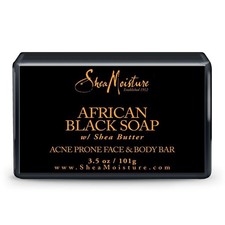 Shea Moisture Soap 3.5oz African Black W/ Shea Butter