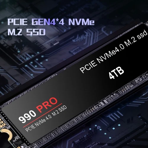 NEW 4TB 2TB 1TB M.2 SSD 2280 NVMe PCIe 4.0 Internal Solid State Drive
