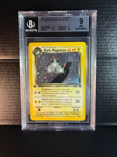 Dark Magneton (1st Edition) graded BGS 9 for sale on eBay