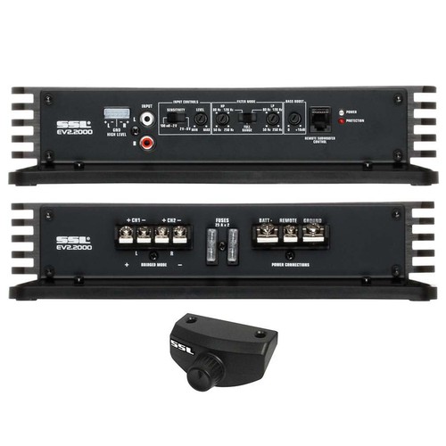 Sound Storm EV22000 2000 Watt 2 canali evoluzione amplificatore auto SCATOLA APERTA - Foto 3 di 3
