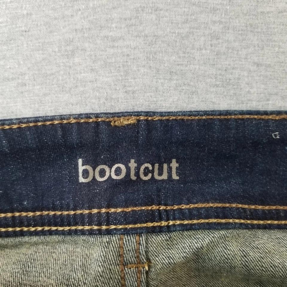 JCP Jeans Women's Sz 20W Dark Blue Wash 99% Cotton Quality Bootcut Classy Rizz - Image 3 of 4