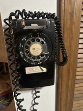 Western Electric Bell System Model 554 Wall Mount Rotary Telephone