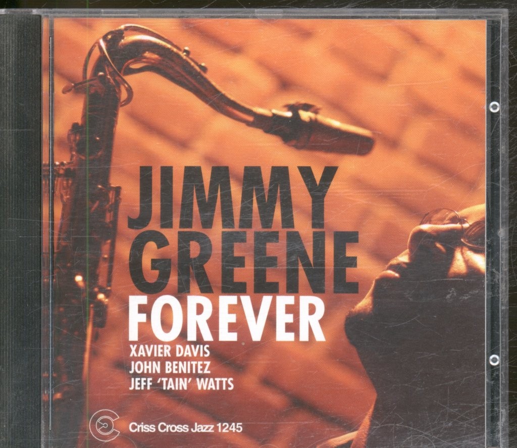 Jimmy Greene Quartet Forever CD Netherlands Criss Cross Jazz 2004 CRISS1245CD
