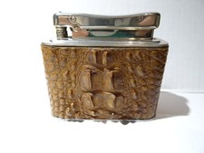 IBELO Monopol Benzin Tischfeuerzeug in Chrome im sehr schönen Design - Rarität -