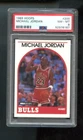 1989-90 Hoops #200 Michael Jordan PSA 8 Graded Basketball Card NBA Bulls 89 1990