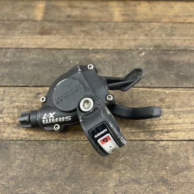 SRAM X7 9-Speed Trigger Shifter Impulse Technology Mountain Bike Black Used 