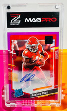 2023 Clearly Donruss - RASHEE RICE - Rated Rookie - Purple Autographs /175  AU