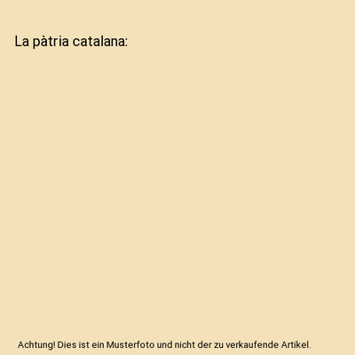 La pàtria catalana, Francesc . . . [et al. Costas i Jové