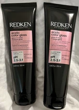 💎 New! 2 Redken Acidic Color Gloss-in-Mask , 8.45oz  Ea. Free Shipping
