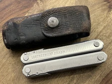 Retired Leatherman CORE Multi-Tool w/Leather Sheath Discontinued Super Nice!!